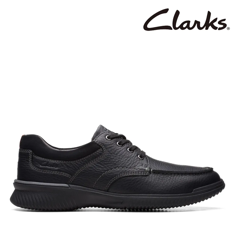【Clarks】男款Donaway Run寬楦舒適輕量緩震真皮綁帶休閒鞋 CLM71943C 歷史價格詳細信息