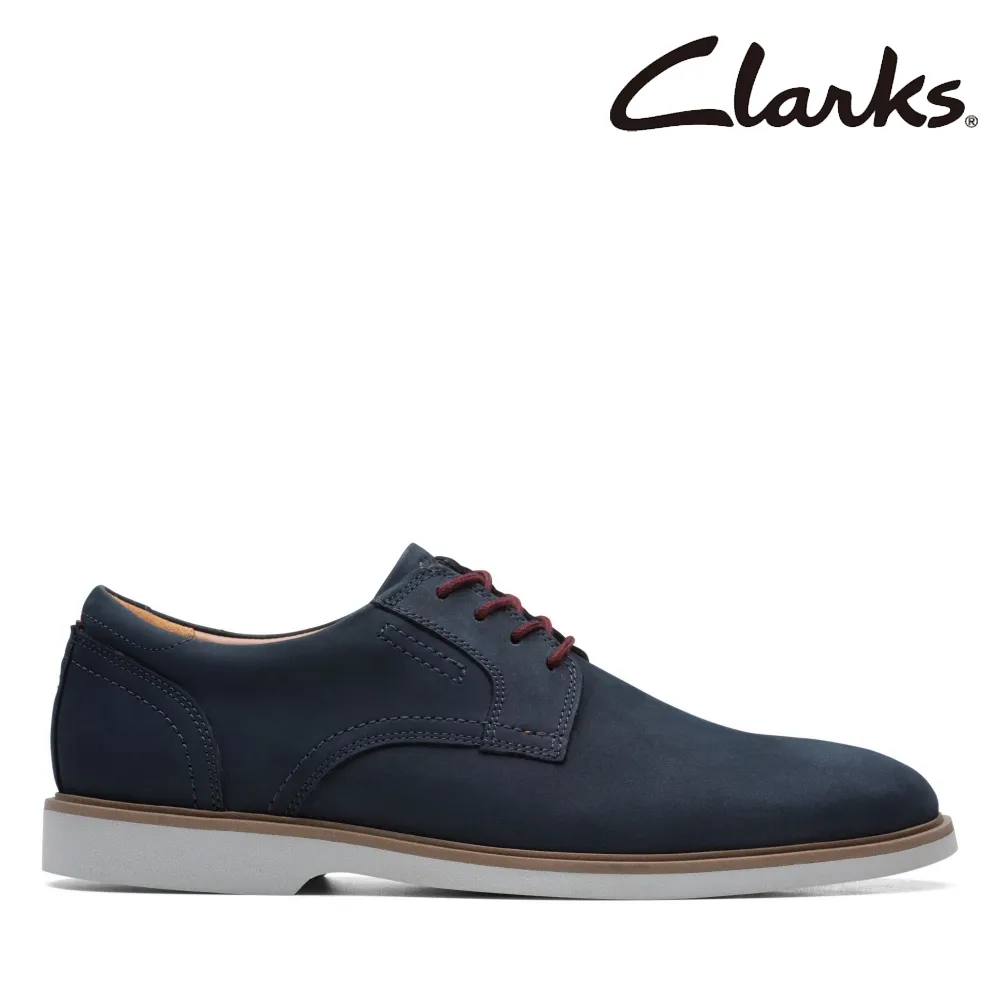 全新????Clarks 皮鞋 Mens Escalade Step皮鞋 10號半 寬楦 黑 樂福鞋 歷史價格詳細信息