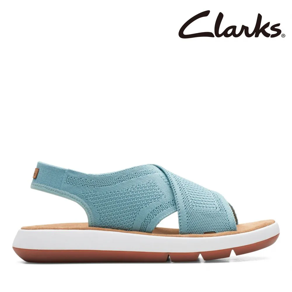 【Clarks】女款Dash Lite Strap 微尖頭交叉魔鬼氈輕量休閒鞋 CLF70437C 歷史價格詳細信息