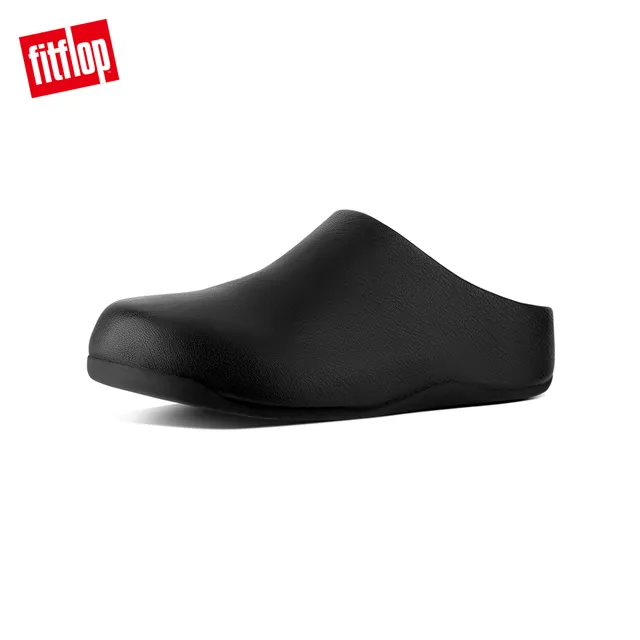 【FitFlop】Shuv Leather •經典舒適木屐鞋穆勒鞋-女(淺褐色) 歷史價格詳細信息