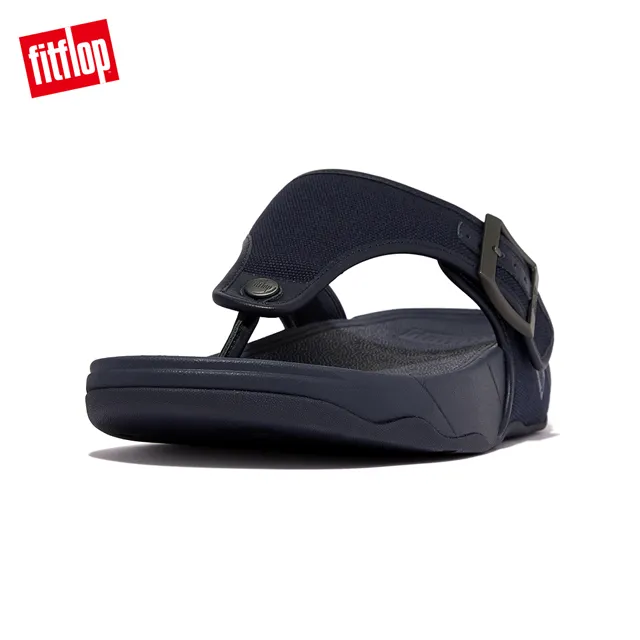 【FitFlop】TRAKK II MENS BUCKLE LEATHER TOE-POST SANDALS扣環皮革造型夾脚涼鞋-男(深棕色) 歷史價格詳細信息