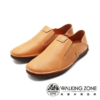 WALKING ZONE 英倫雅痞風 百搭休閒男皮鞋 -咖啡(另有黑) 歷史價格詳細信息