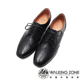 WALKING ZONE(女) 雕花厚底彈力涼鞋 女鞋 -白(另有藍) 歷史價格詳細信息