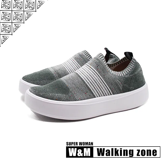 WALKING ZONE 針織透氣綁帶運動鞋 男鞋-藍(另有黑) 歷史價格詳細信息