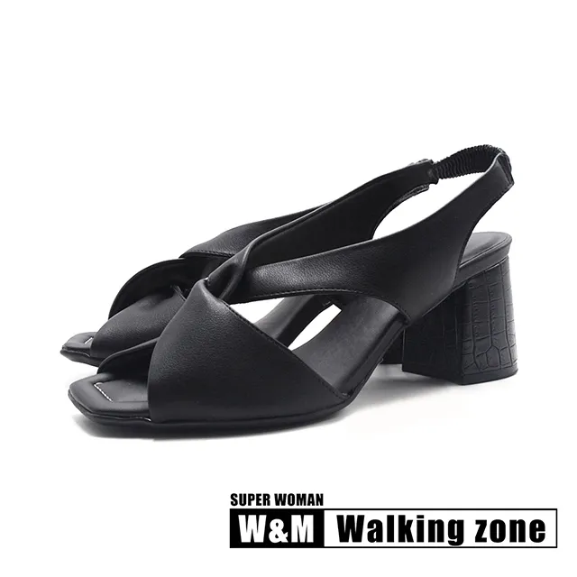 WALKING ZONE 皮革兩穿休閒鞋 女鞋 - 米白(另有紅/藍) 歷史價格詳細信息