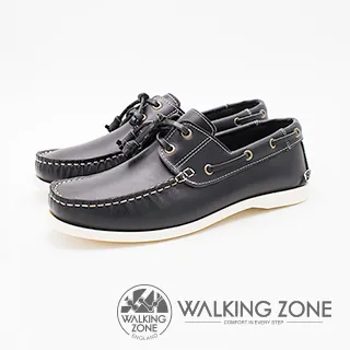 WALKING ZONE 英倫雅痞風 百搭休閒男皮鞋 -咖啡(另有黑) 歷史價格詳細信息