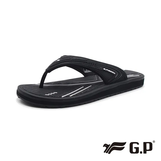 G.P(男)高彈性舒適夾腳拖鞋－藍色(另有黑色、橘色) 歷史價格詳細信息