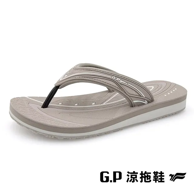 G.P(女)極簡風海灘夾腳拖鞋 女鞋-山羊灰B12-G3717W-67 歷史價格詳細信息