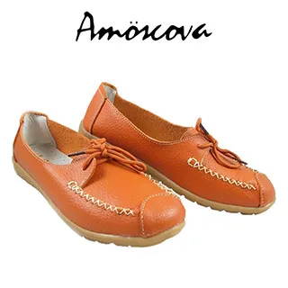 【Amoscova】(棕色)真皮女靴 頭層牛皮馬汀靴 復古英倫風短靴 氣質百搭 女鞋(1701) 歷史價格詳細信息