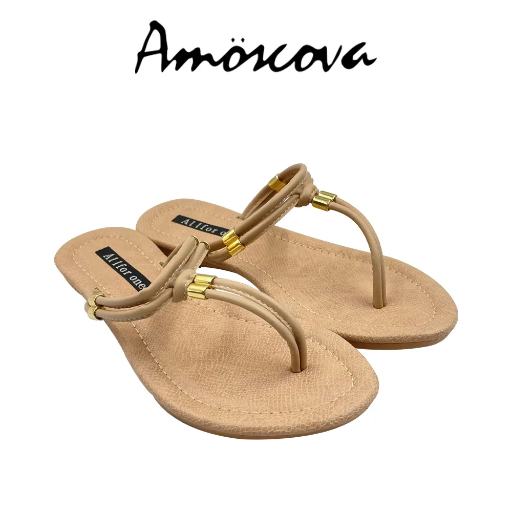 【Amoscova】雙扣涼拖鞋 軟木底拖鞋 室內外拖 情侶拖鞋 休閒鞋 女鞋(1686) 歷史價格詳細信息