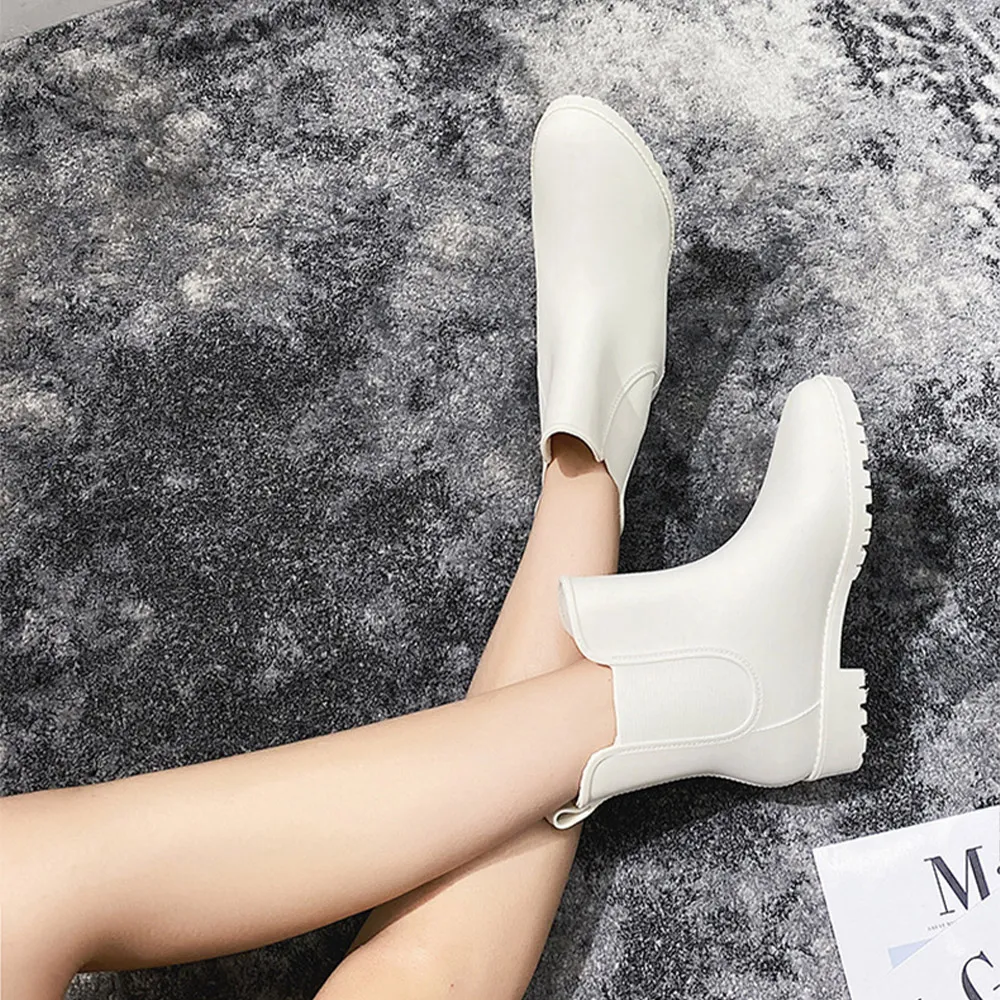 【Amoscova】雨天煞星 MARK短筒雨靴1609-黑色 歷史價格詳細信息