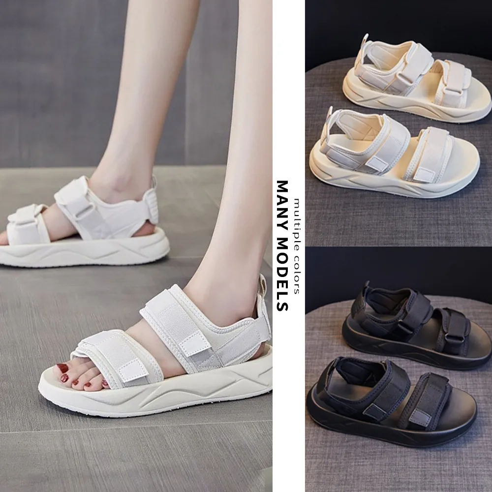 夏季白色厚底女生涼鞋鏤空包頭洞洞鞋透氣沙灘鞋防水防滑晴雨鞋軟 歷史價格詳細信息