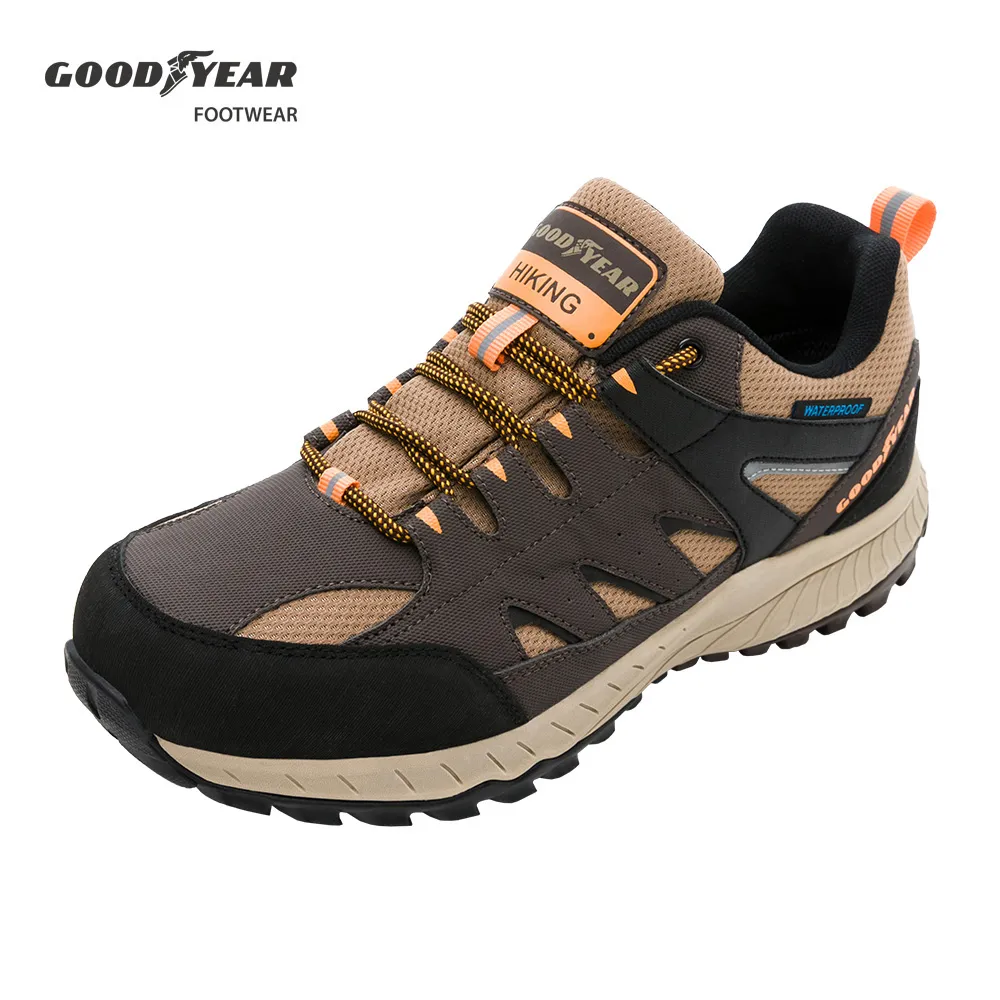 【GOODYEAR 固特異】登山健行鞋/男 戶外 郊山 動態防水 耐磨 高筒 黑色(戰術靴GAMO03540) 歷史價格詳細信息