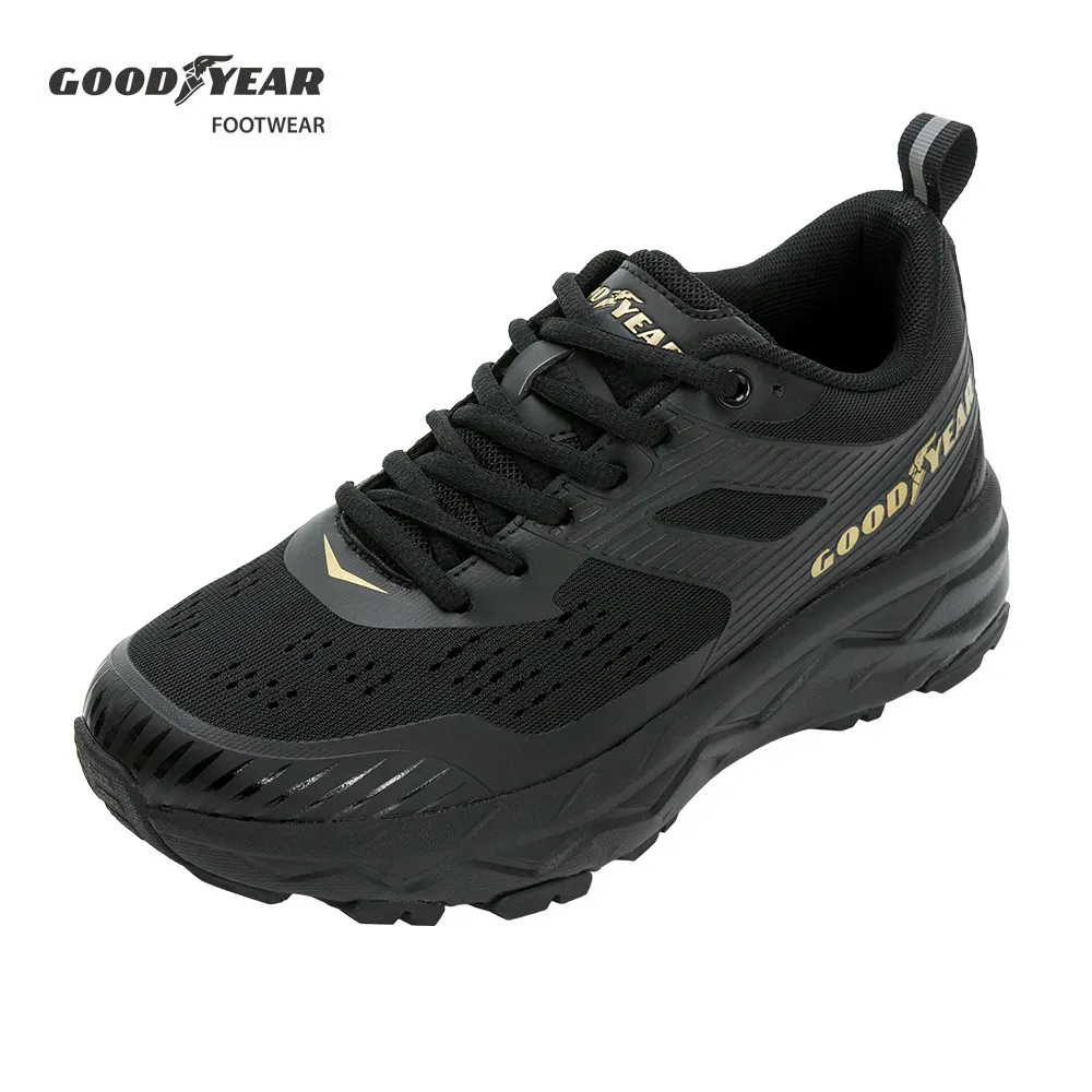 【GOODYEAR 固特異】【奔逸玩趣】童款半氣墊緩震運動鞋 黑金/GAKR28751 歷史價格詳細信息