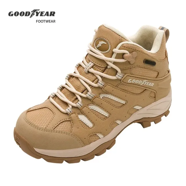 GOODYEAR 透濕防水戶外鞋 山林遠征 Q彈乳膠鞋墊 抓地耐磨大底 男段 黑棕GAMO33433 歷史價格詳細信息