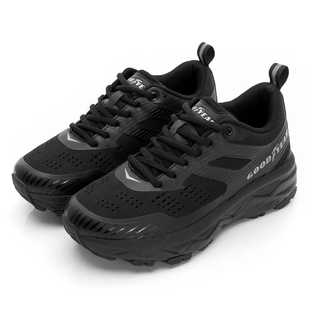 【GOODYEAR 固特異】【奔逸玩趣】童款半氣墊緩震運動鞋 黑金/GAKR28751 歷史價格詳細信息