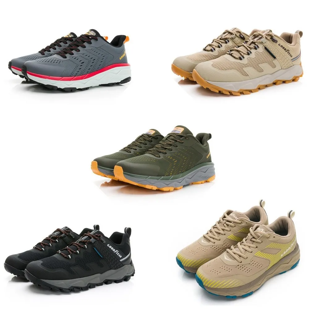 GOODYEAR 越野慢跑鞋 藍黃 GAKR38606 中大童鞋 歷史價格詳細信息