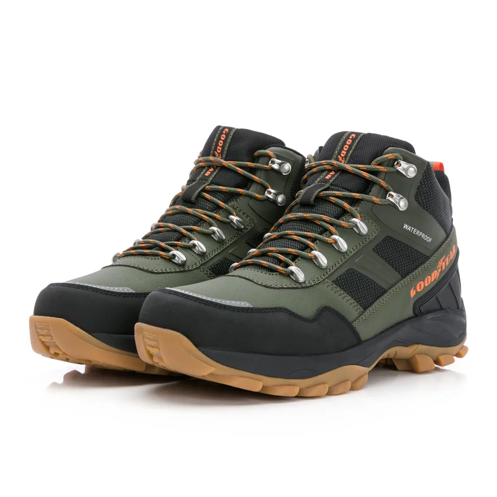 【GOODYEAR 固特異】動態防水轉扣戶外鞋/男款 抓地 耐磨 防水 藍(野外叢林-GAMO43426) 歷史價格詳細信息