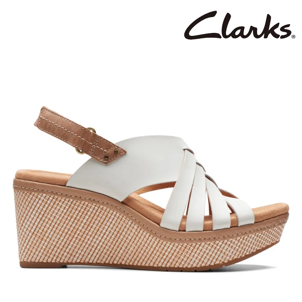 【Clarks】女款Caroleigh Star透氣充孔繞踝粗跟涼鞋 CLF65096S 歷史價格詳細信息