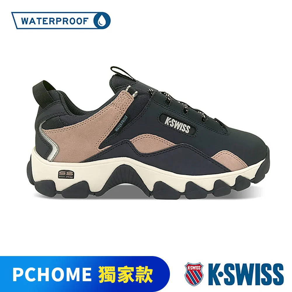 K-SWISS Cali Trail WP戶外運動防水鞋-女-藍/乾燥玫瑰 歷史價格詳細信息