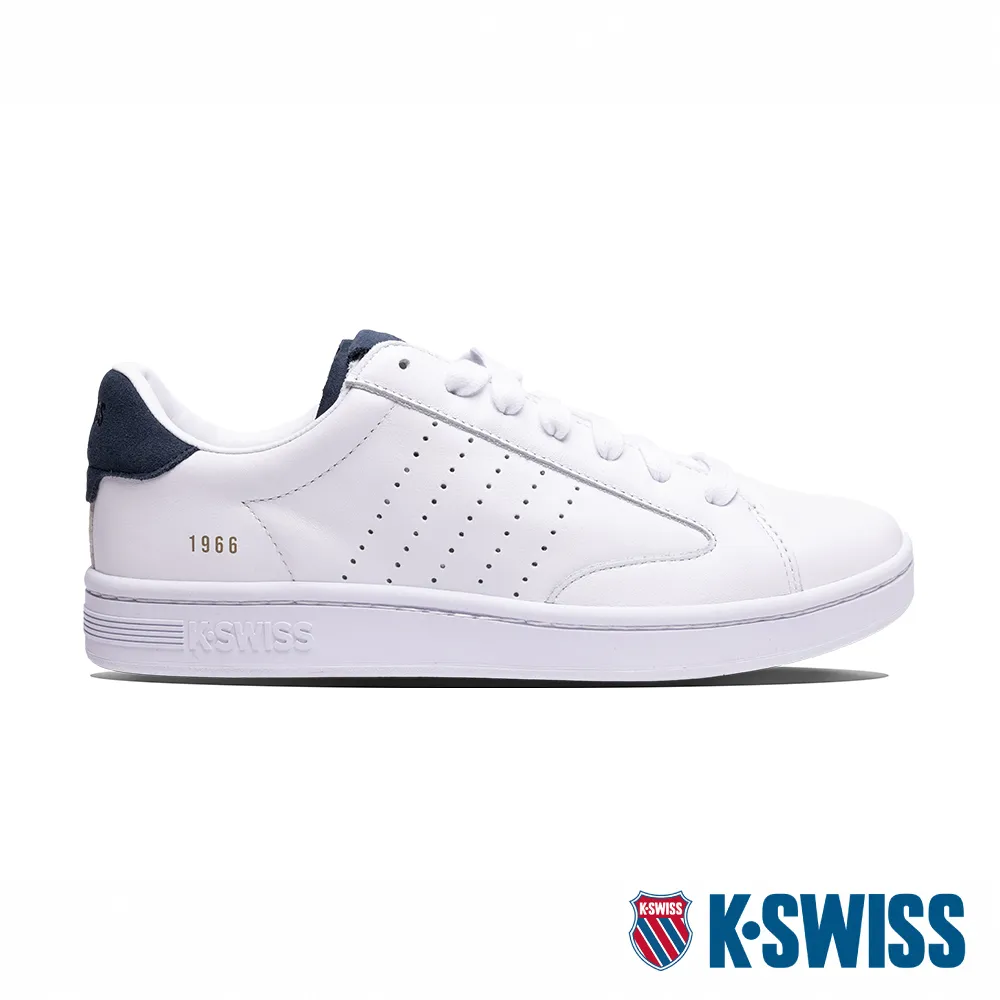 K-SWISS Lozan Klub LTH時尚運動鞋-男-白/藍 歷史價格詳細信息