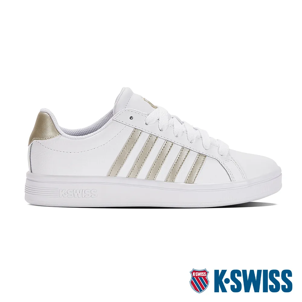 K-swiss COURT TIEBREAK 黑白色 皮革 休閒鞋 男款 B3806【新竹皇家07011-938】 歷史價格詳細信息