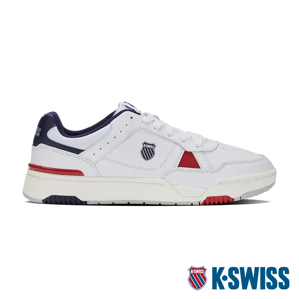 K-SWISS Match Pro LTH時尚運動鞋-男-白/藍/紅 歷史價格詳細信息
