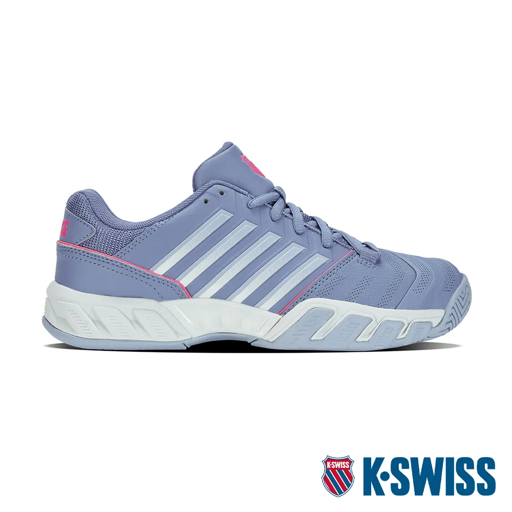 K-SWISS Bigshot Light 4輕量進階網球鞋-女-白/藍/紫羅蘭 歷史價格詳細信息