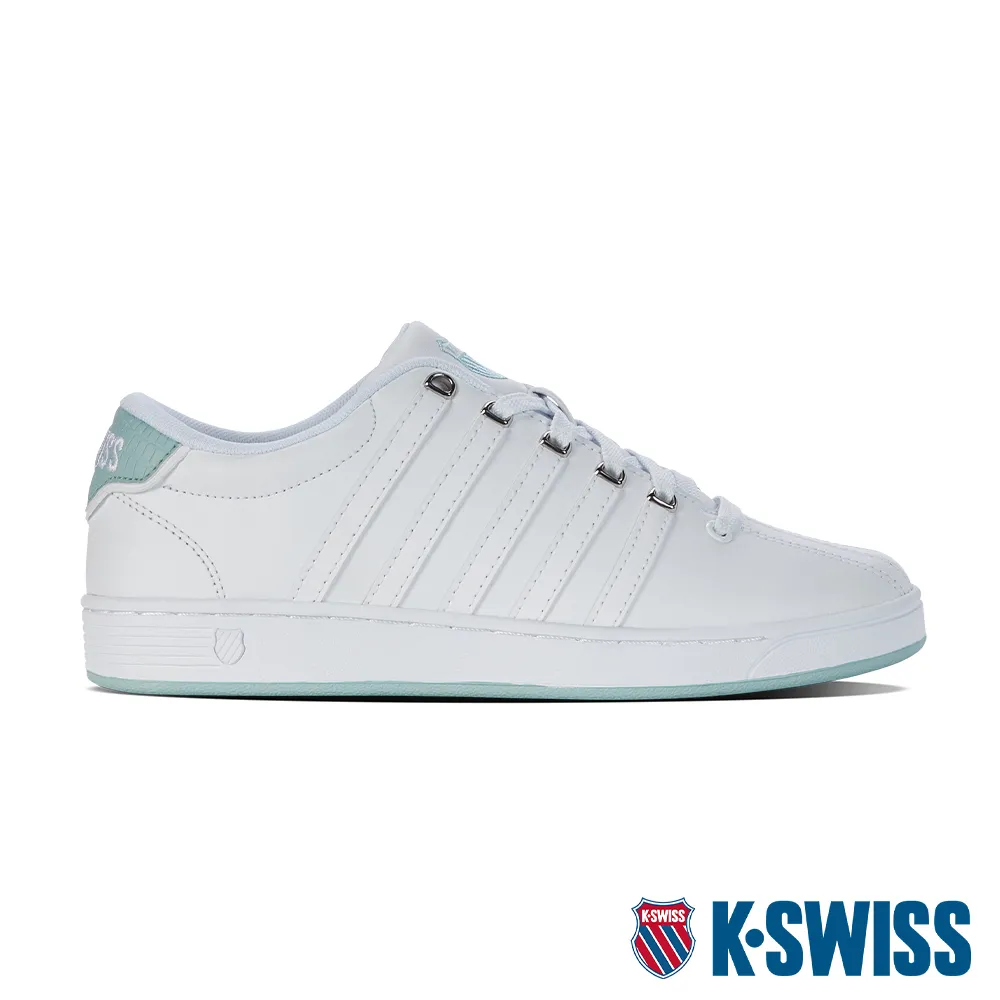 K-SWISS Court Pro II Tape CMF時尚運動鞋-男-白/藍/紅 歷史價格詳細信息
