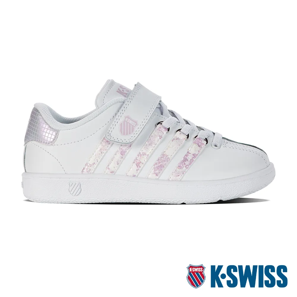K-SWISS Classic VN時尚運動鞋-女-白/粉紅/玫瑰金 歷史價格詳細信息
