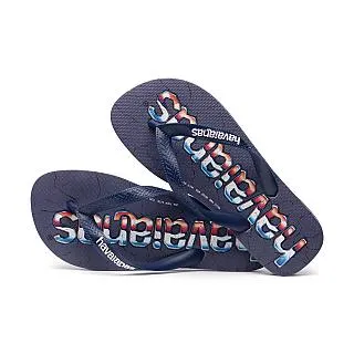 【havaianas 哈瓦仕】Logomania High Tech 海軍藍 男女鞋 巴西人字拖 夾腳拖鞋 歷史價格詳細信息