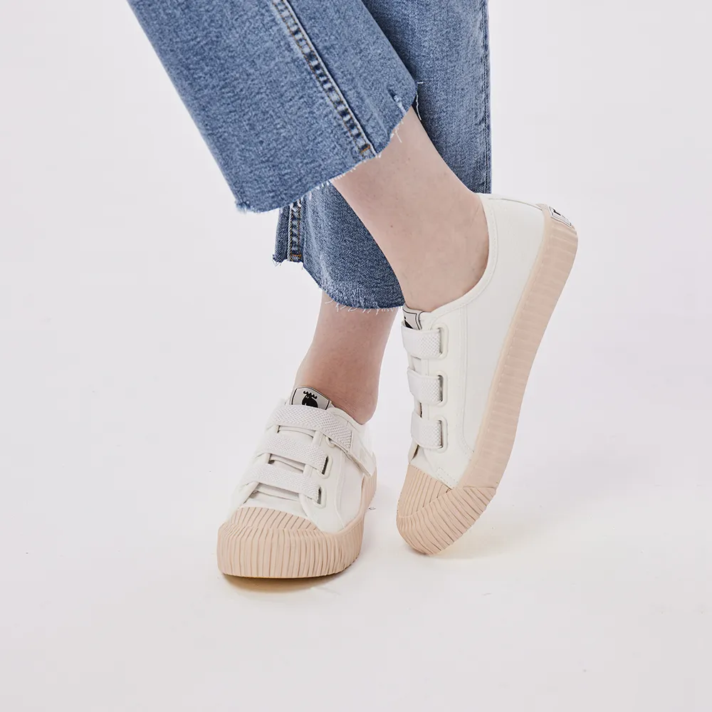 moz瑞典 拼色厚底駝鹿魔鬼氈帆布餅乾鞋(鮮奶茶) 歷史價格詳細信息