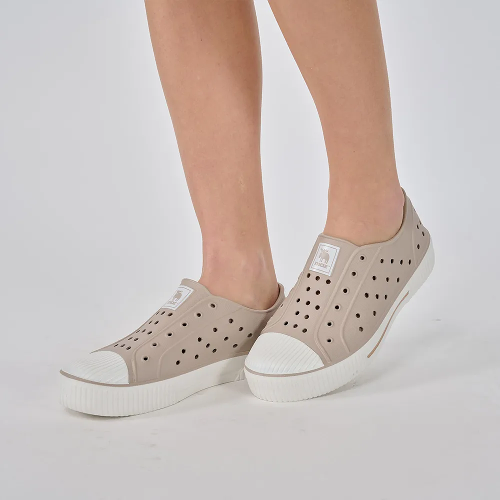 moz瑞典 拼色厚底駝鹿魔鬼氈帆布餅乾鞋(鮮奶茶) 歷史價格詳細信息