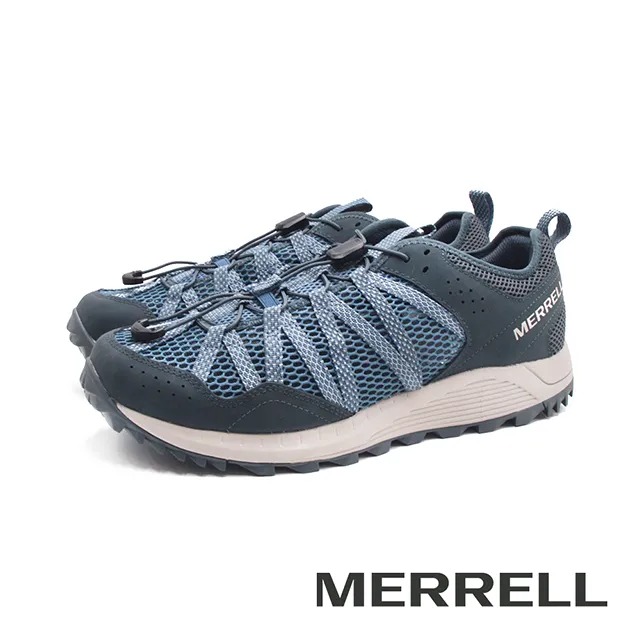 MERRELL(男)WILDWOOD AEROSPORT速乾水陸兩棲運動鞋 男鞋-藍綠 歷史價格詳細信息