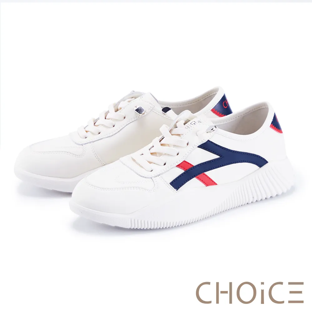 【CHOiCE】復古牛皮金屬扣環鬆糕樂福鞋(黑色) 歷史價格詳細信息