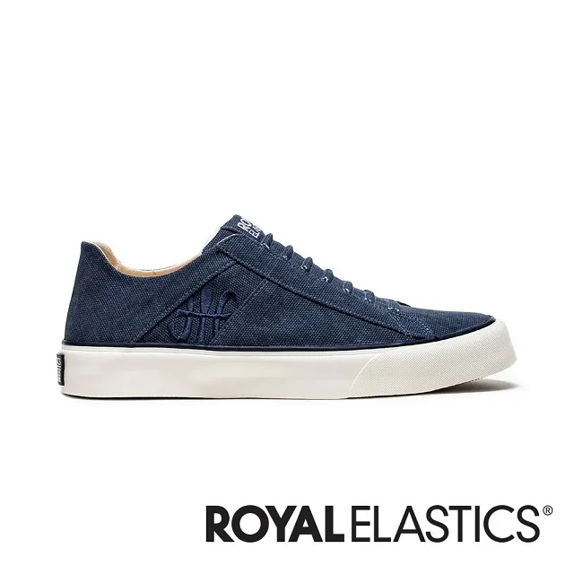 Royal Elastics Icon M 休閒鞋 藍 白 帆布 彈力帶 女鞋 【ACS】 90532555 歷史價格詳細信息