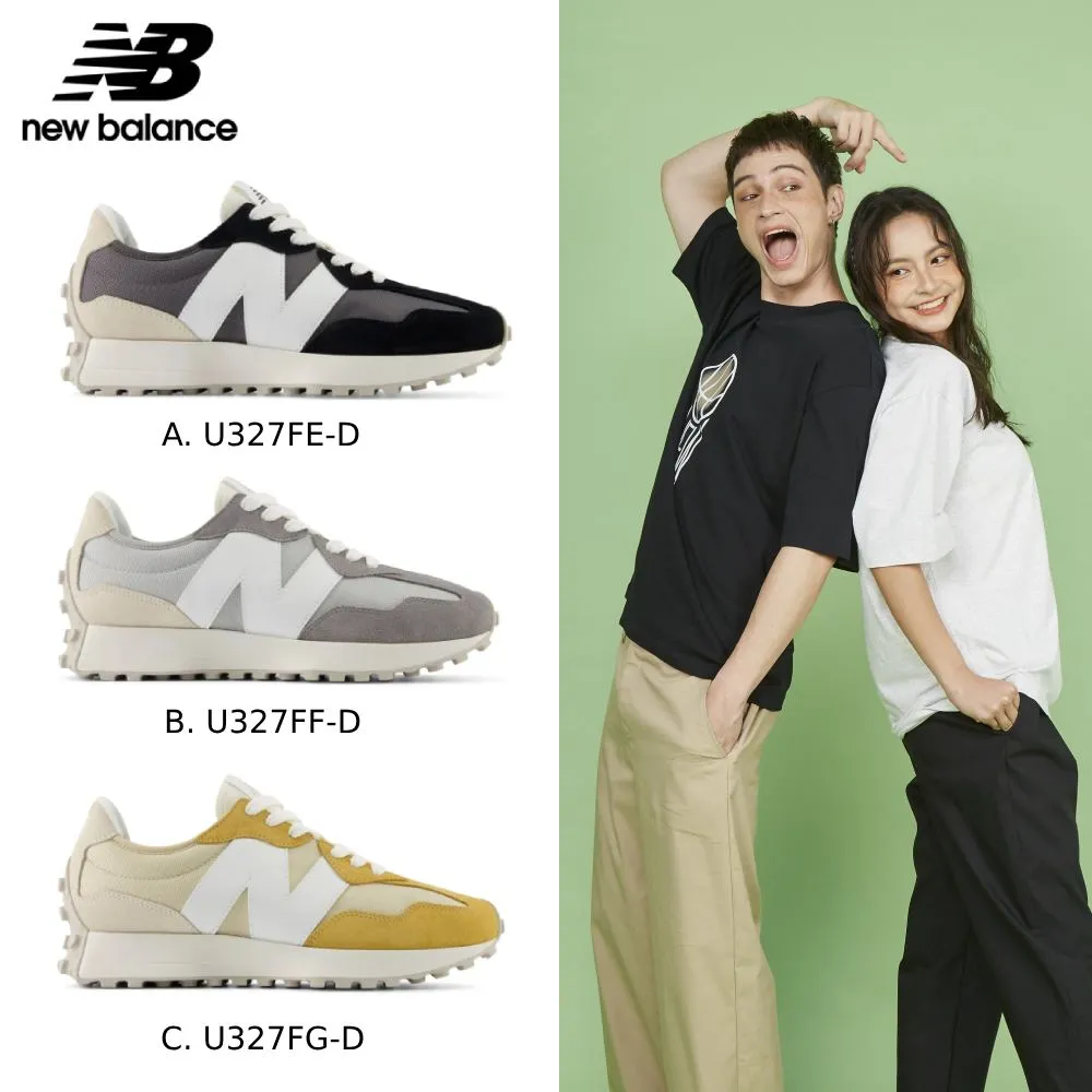NEW BALANCE 327系列 灰 復古 穿搭 休閒鞋 男女鞋 U327FF 運動 歷史價格詳細信息