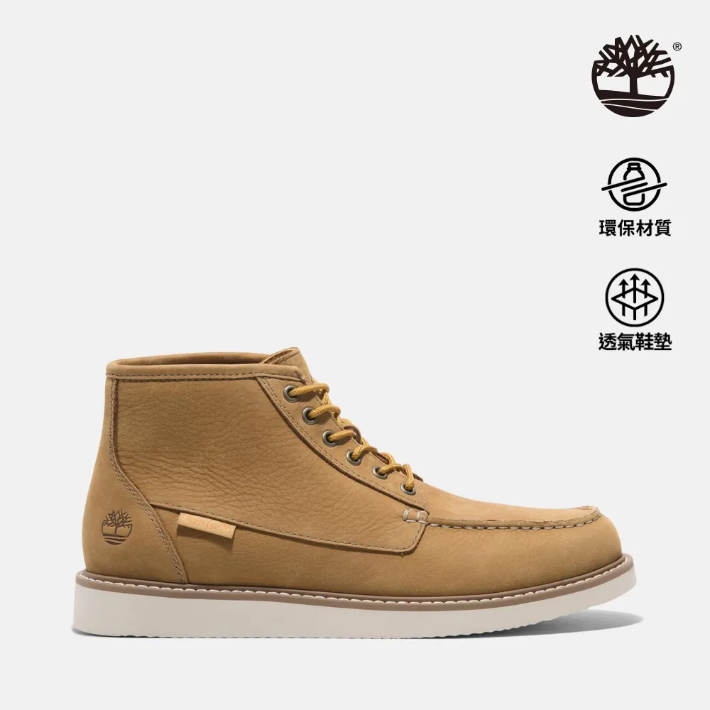 【Timberland】男款小麥色中筒休閒靴(A6AZE754) 歷史價格詳細信息