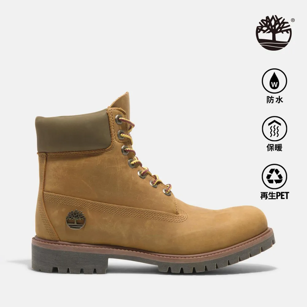 Timberland 男款小麥色Timberland® Premium防水6吋靴|A2P6WEN1 歷史價格詳細信息