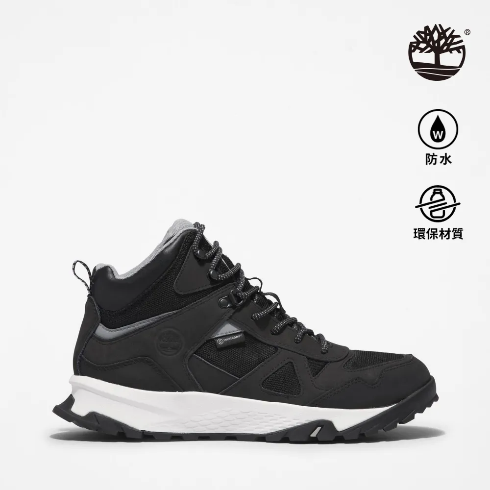 Timberland 男款黑色Lincoln Peak防水中筒健行鞋|A2DZ2015 歷史價格詳細信息