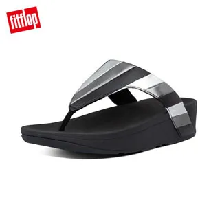 金屬夾腳涼鞋女2024夏季新款金屬夾腳軟底平底露趾人字拖 歷史價格詳細信息