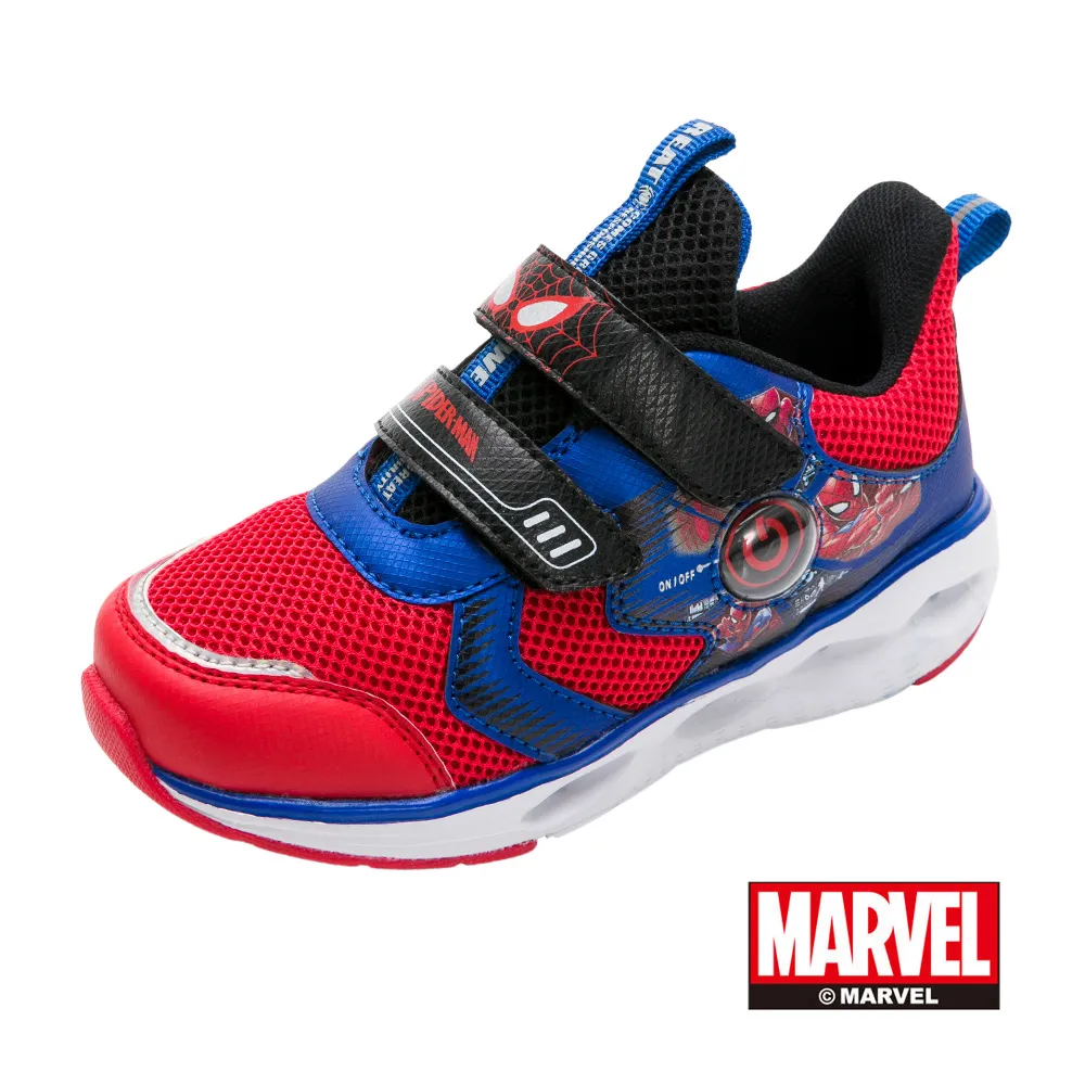 Marvel 漫威蜘蛛人電燈休閒園丁鞋24532紅(中小童)16-21cm 歷史價格詳細信息