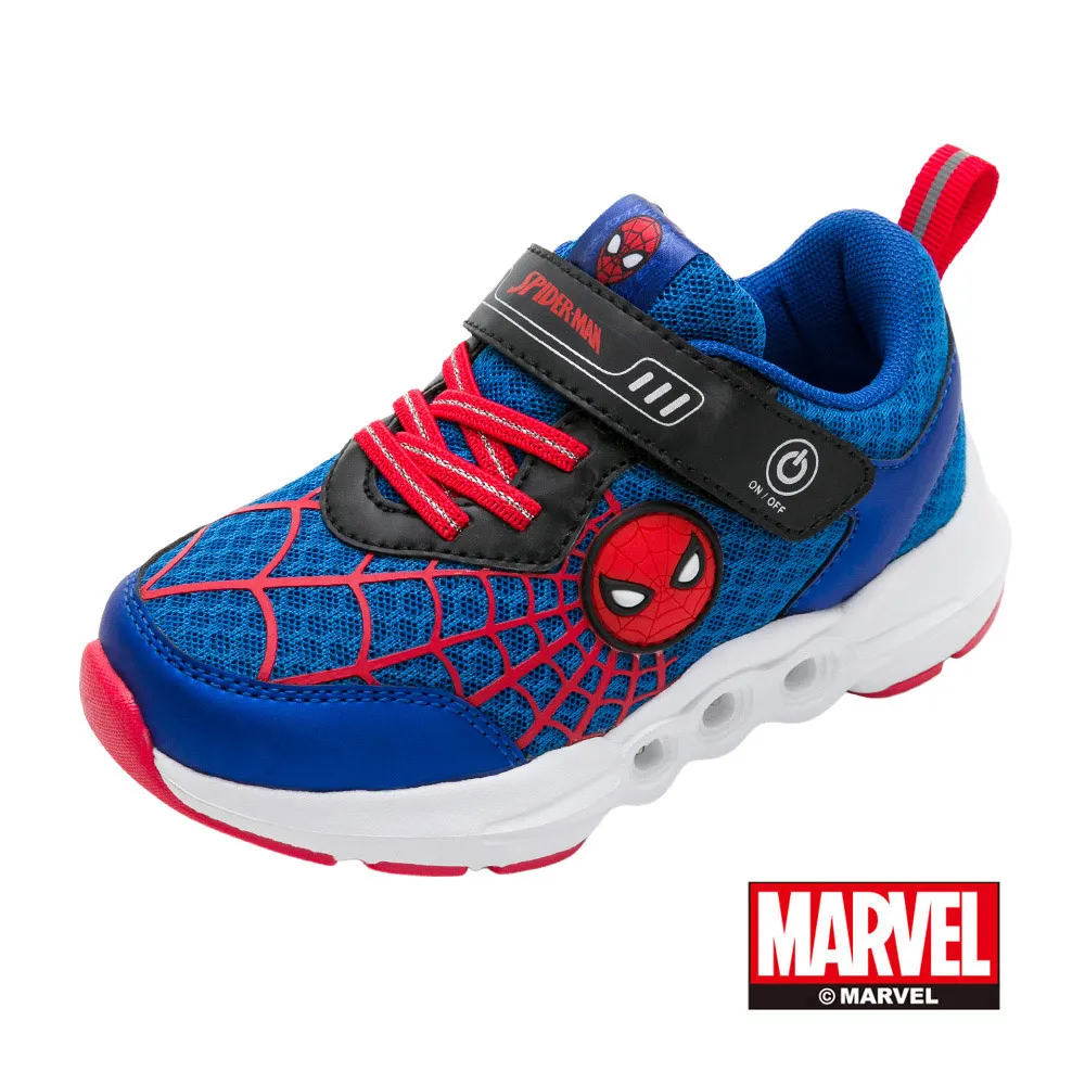 Marvel 漫威蜘蛛人電燈休閒園丁鞋24532紅(中小童)16-21cm 歷史價格詳細信息