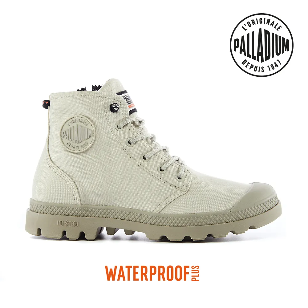 PALLADIUM PAMPA RCYCL LT +Z~OMBRE BLUE 中 防水休閒鞋 77037480 歷史價格詳細信息