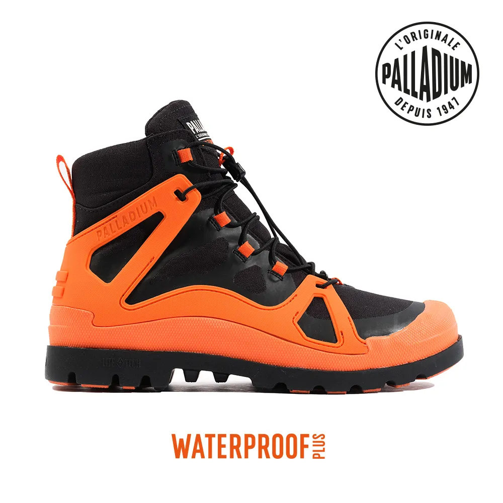 Palladium PAMPA LITE+ 黑橘 休閒 防水靴 男款 B4541【新竹皇家08845-075】 歷史價格詳細信息