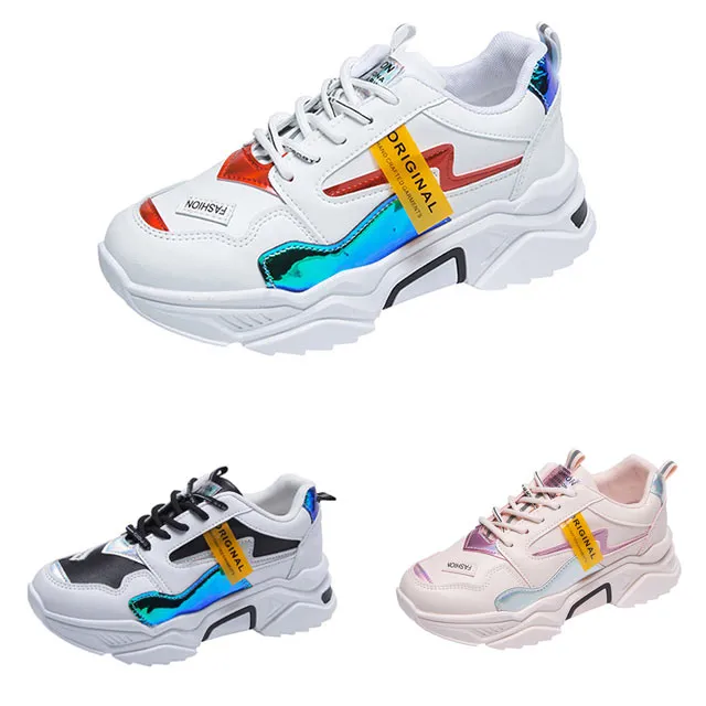 個性 36-47碼 情侶魚鱗刀鋒時尚運動魚鱗刀鋒時尚運動鞋  透氣運動慢跑鞋 超彈飛織面 慢跑鞋防滑 彈簧 減震 耐磨 歷史價格詳細信息