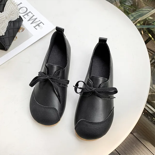 人鞋 平底鞋韓國 娃娃鞋 大尺碼女鞋 方頭 瑪麗珍鞋 女鞋子平底軟底瓢鞋溫柔風單鞋 歷史價格詳細信息