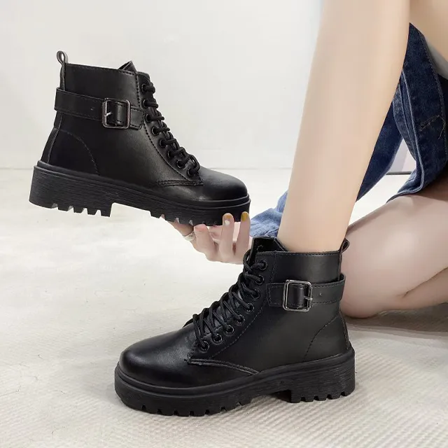 【韓國K.W.】YT6894現貨38碼首推危險氣息短筒靴(短筒/靴/軍靴/奶茶色) 歷史價格詳細信息