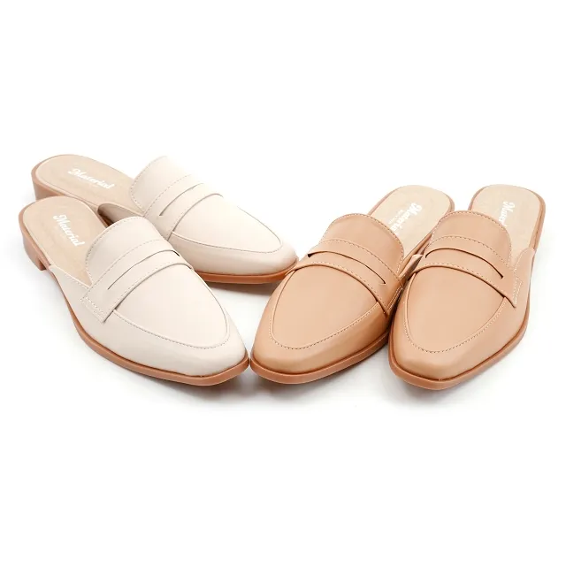 (101玩Shoes)│大尺碼系列│ 41-44碼 MIT大尺碼讓腳踝更性感的氣質側空尖頭平底鞋 黑色/粉色/灰色 歷史價格詳細信息