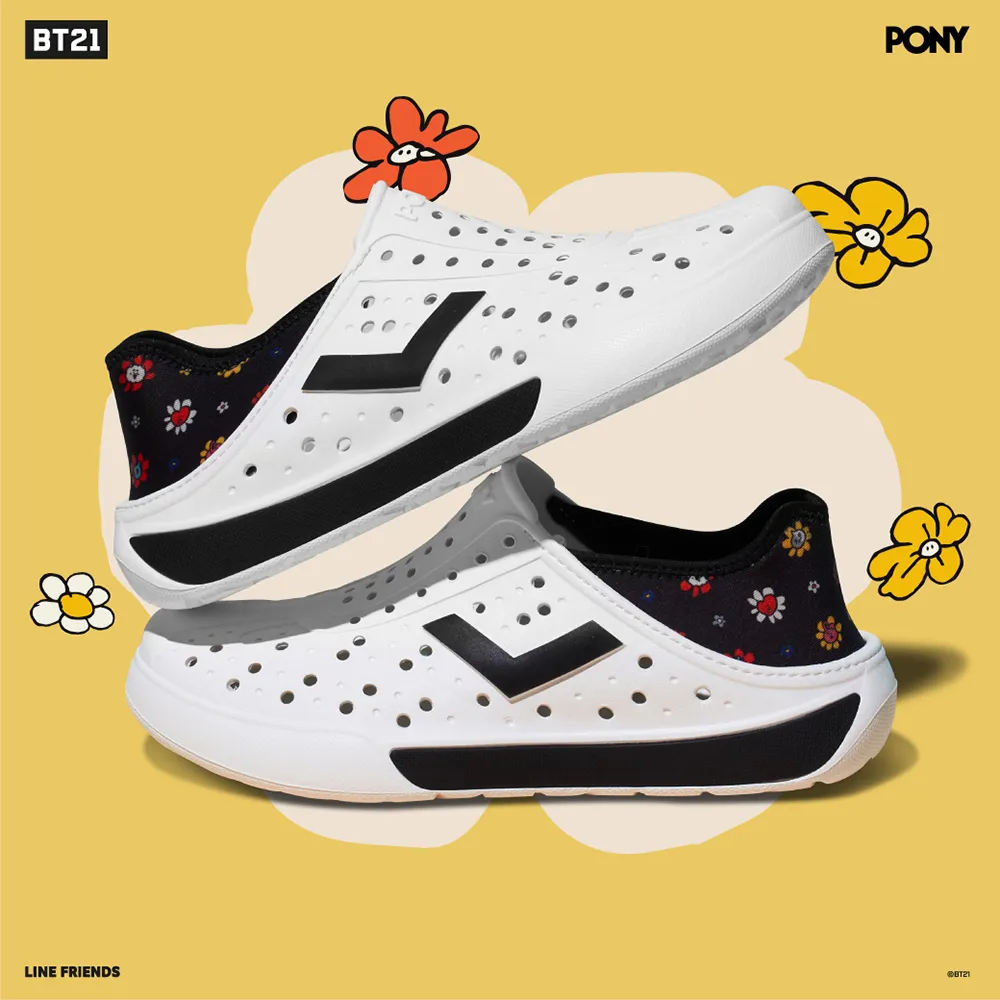 Pony Enjoy 黑 馬來貘聯名款 防水 踩後跟 洞洞鞋 男女款 NO.B2991【23U1SA09BK】 歷史價格詳細信息